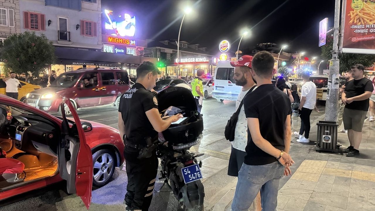 Sakarya'da Yüksek Ses ve Egzoz Denetimi: 50 Sürücüye Cezai İşlem