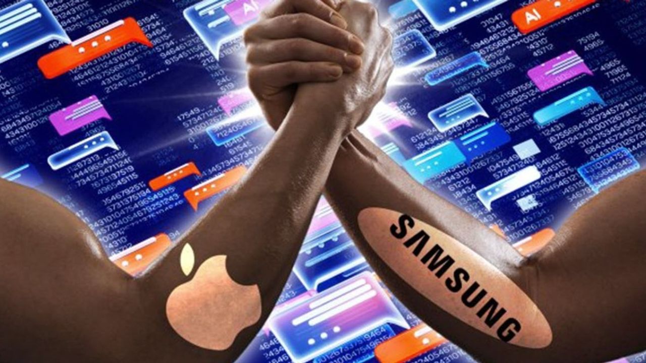 Samsung'tan Apple yapay zeka göndermesi: 'Bizimle rekabet edebilirler mi?'