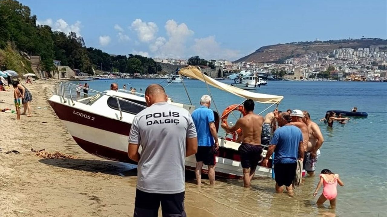 Sinop'ta Tekne Alabora Oldu, Aile Kurtarıldı