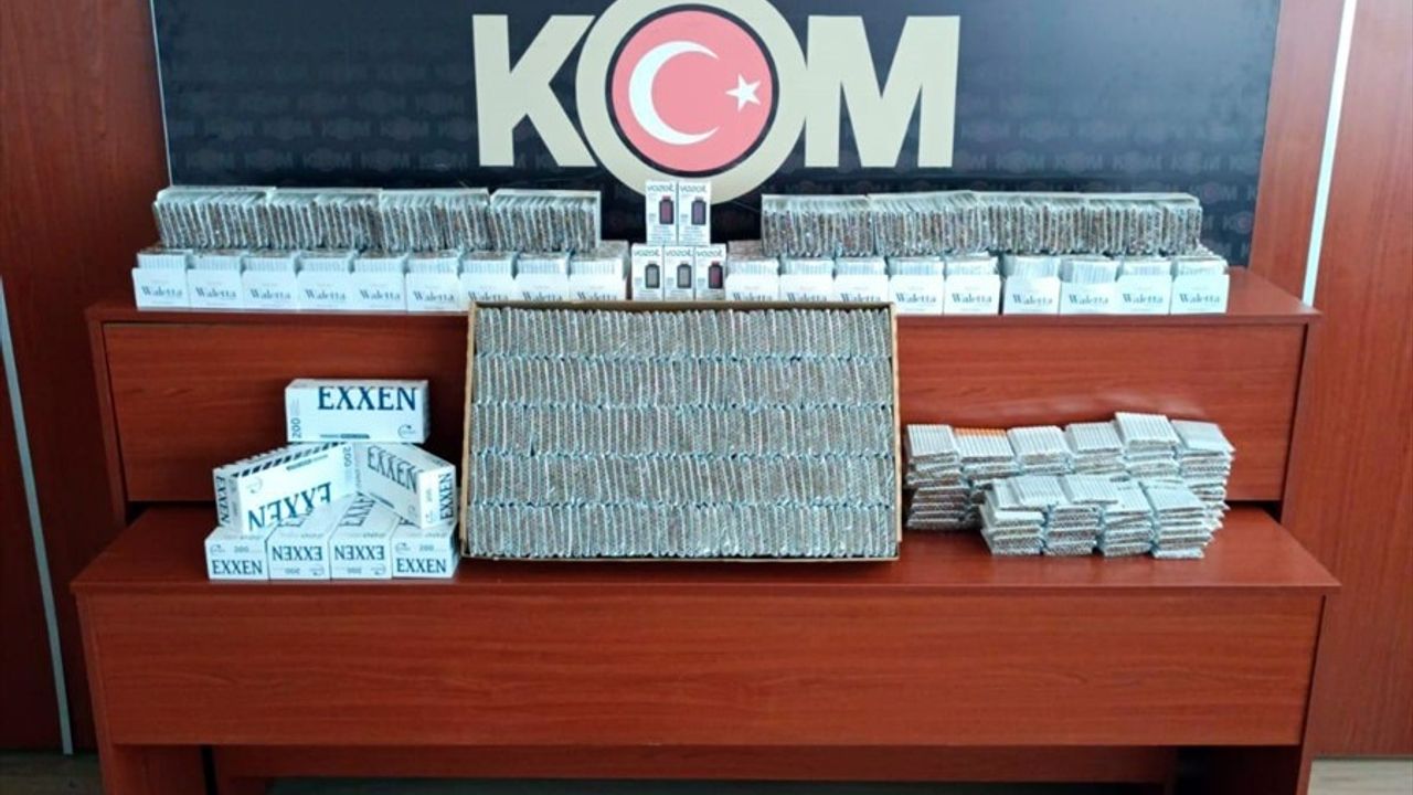 Tekirdağ'da Kaçakçılık Operasyonu: 11 Gözaltı ve 152 Bin Makaron Ele Geçirildi