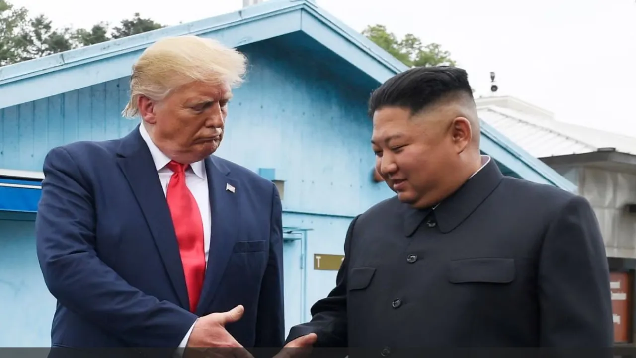 Trump'tan şaşırtan teklif: Kim Jong-Un'u beyzbol maçına götürmek istedi!