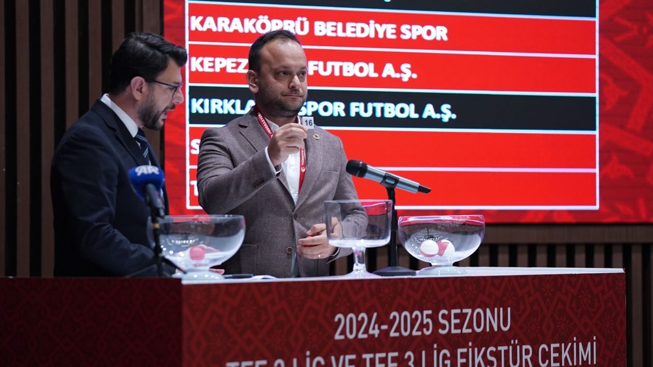 2024-25 Sezonu Fikstürü Belirlendi: TFF 2. Lig ve TFF 3. Lig Takvimleri Açıklandı