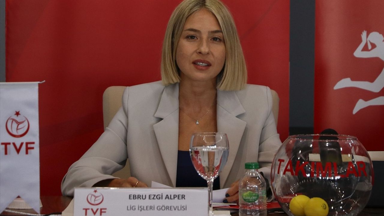 2024-25 Voleybol Sezonu Fikstürü Çekimi Gerçekleşti