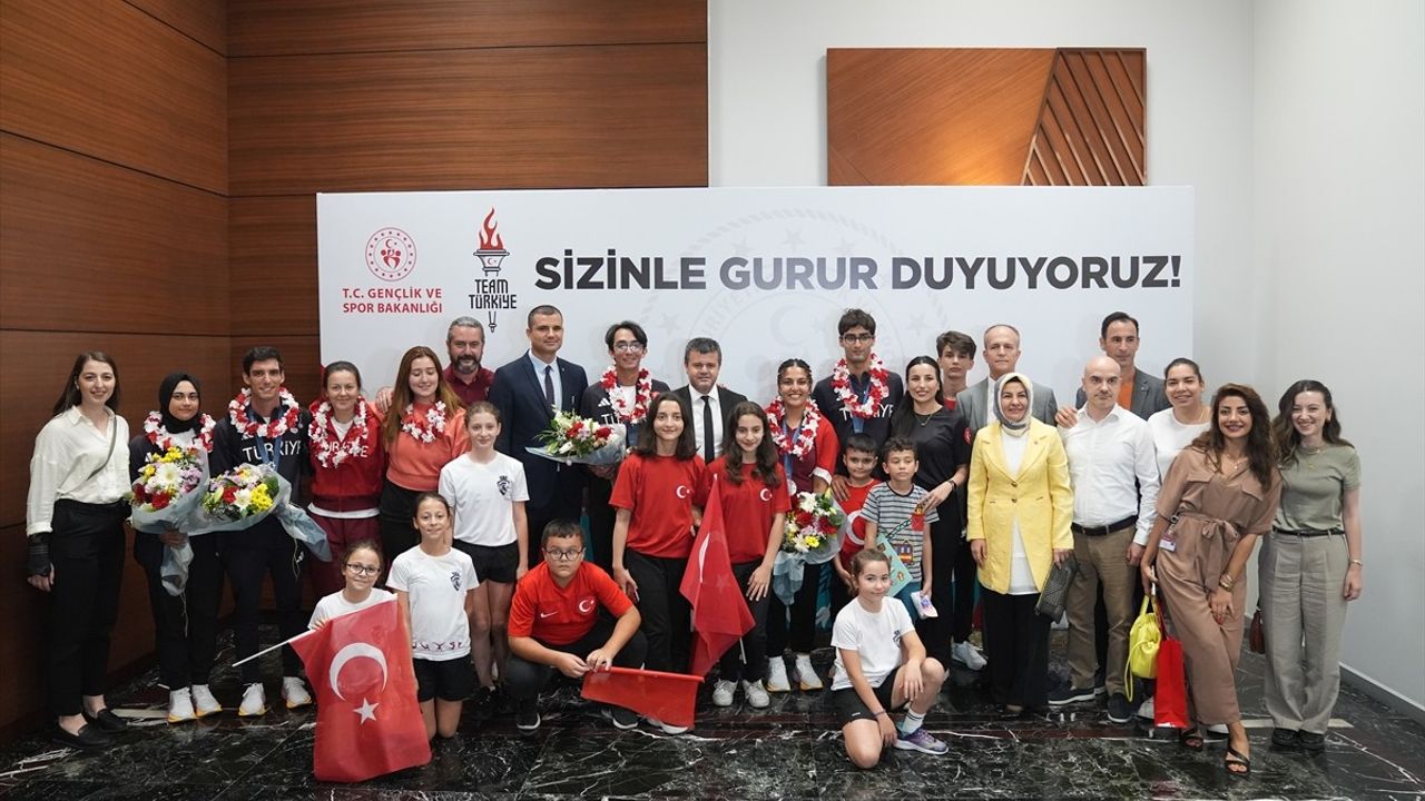 2024 Paris Olimpiyatları'ndan Dönen Türk Milli Takımları