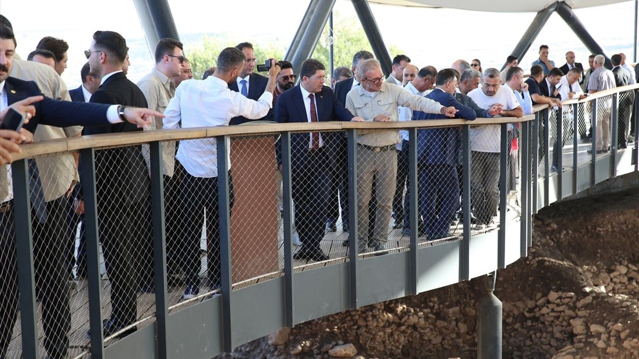 Adalet Bakanı Yılmaz Tunç, Göbeklitepe'yi Keşfetti