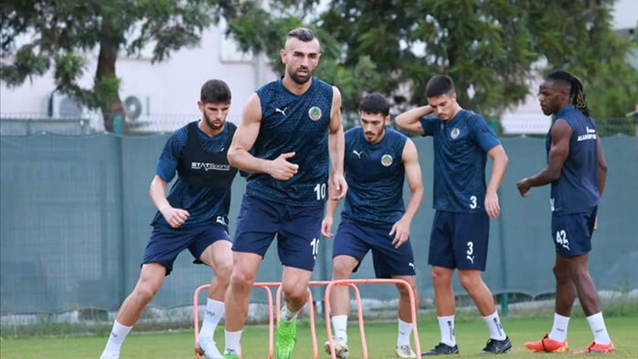 Alanyaspor Göztepe Maçına Hazırlanıyor