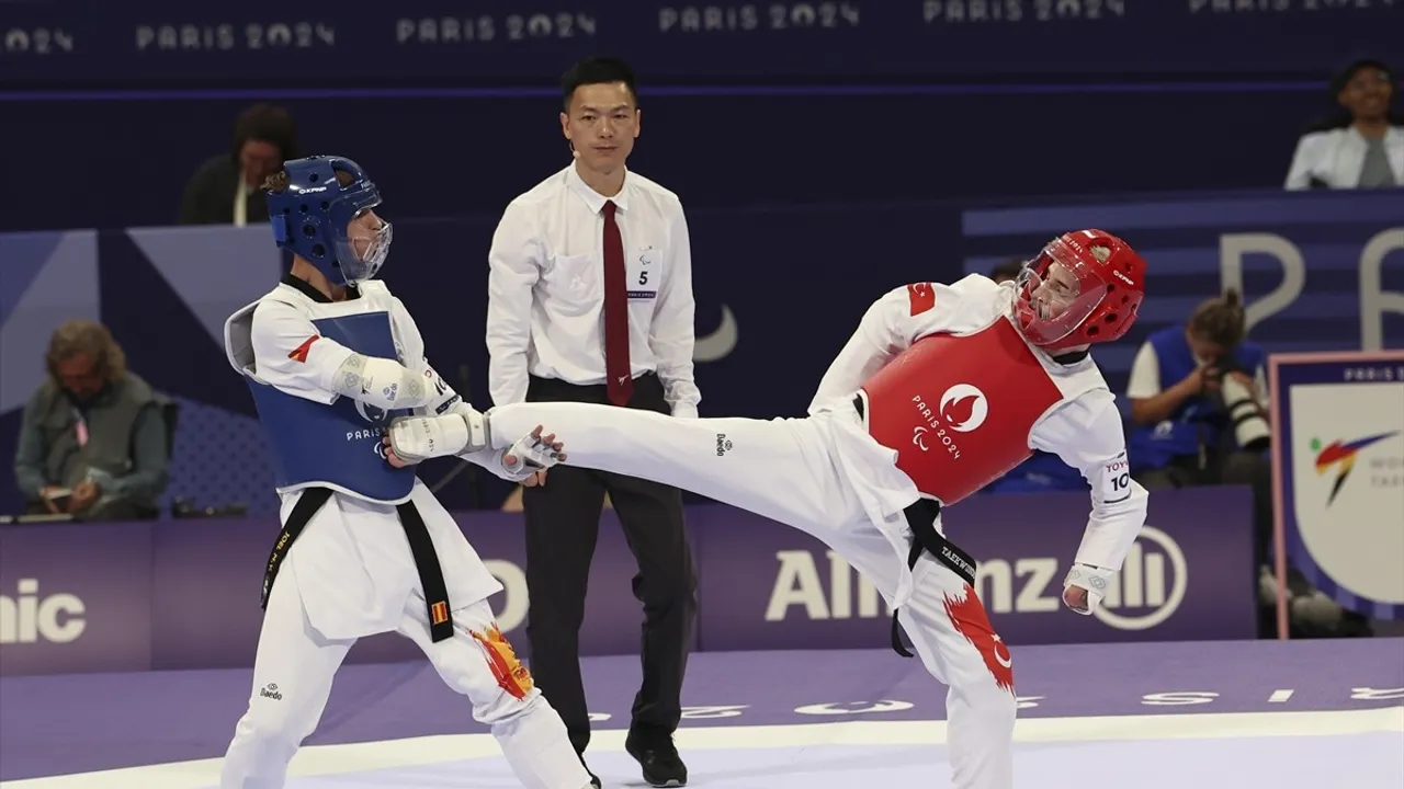 Ali Can Özcan Paris 2024 Paralimpik Oyunları'nda Yarı Finale Yükseldi