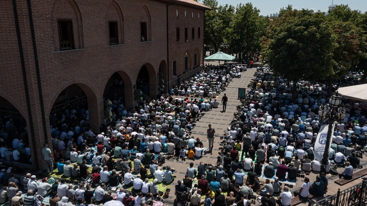 Ankara'da Hamas Lideri Heniyye için Gıyabi Cenaze Namazı