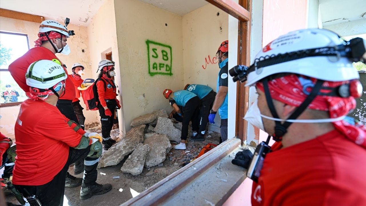 Antalya'da Gerçekleştirilen TAMP Deprem Tatbikatı Başarıyla Tamamlandı