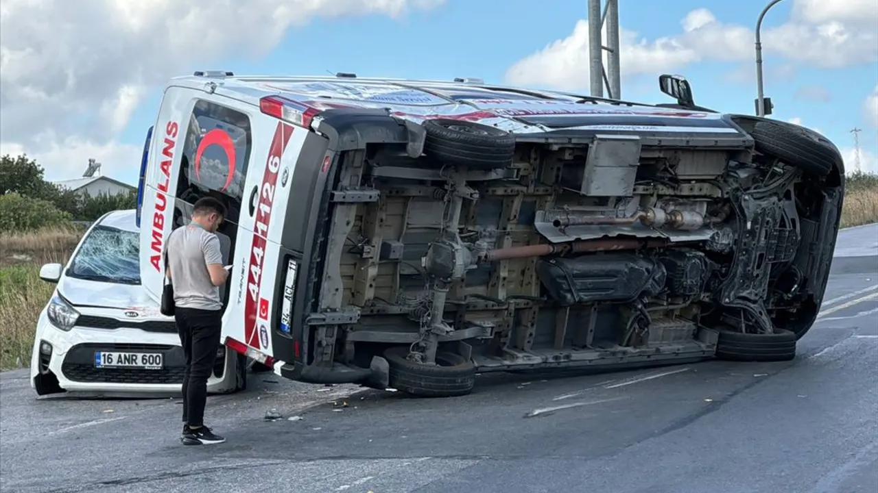 Arnavutköy’de Zincirleme Kaza: 4 Yaralı