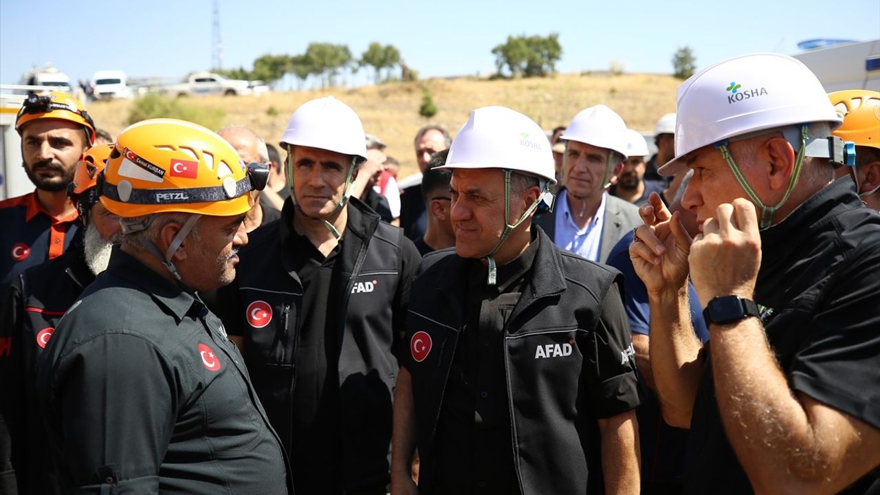 Bingöl'de Deprem Saha Tatbikatı Gerçekleştirildi