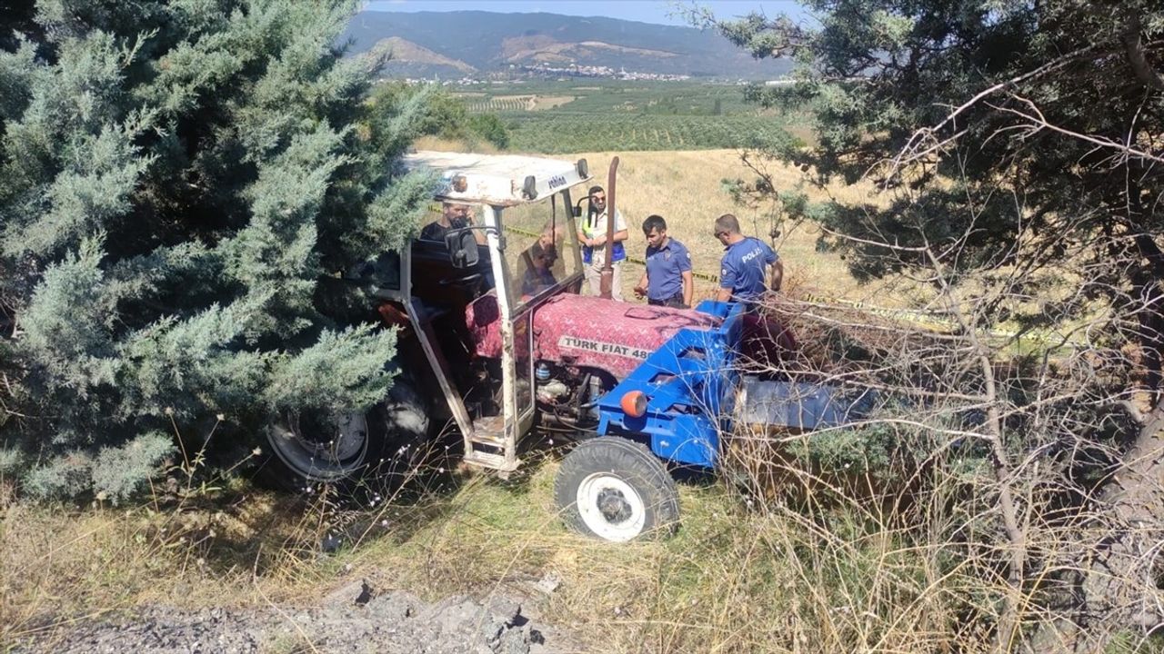 Bursa'da Kayıp Sürücü Traktörünün Altında Bulundu