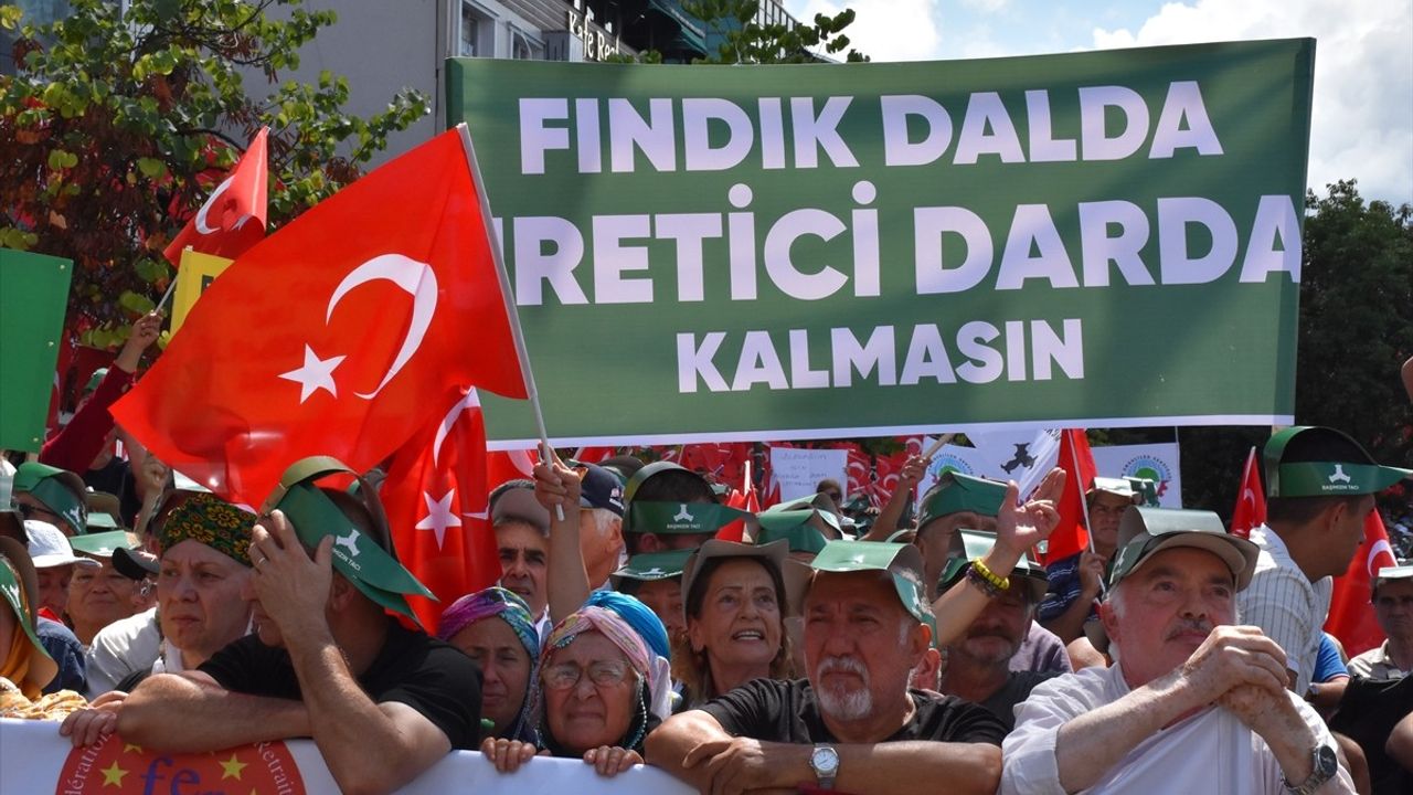 CHP Genel Başkanı Özgür Özel, Giresun'da Fındık Fiyatlarını Protesto Etti