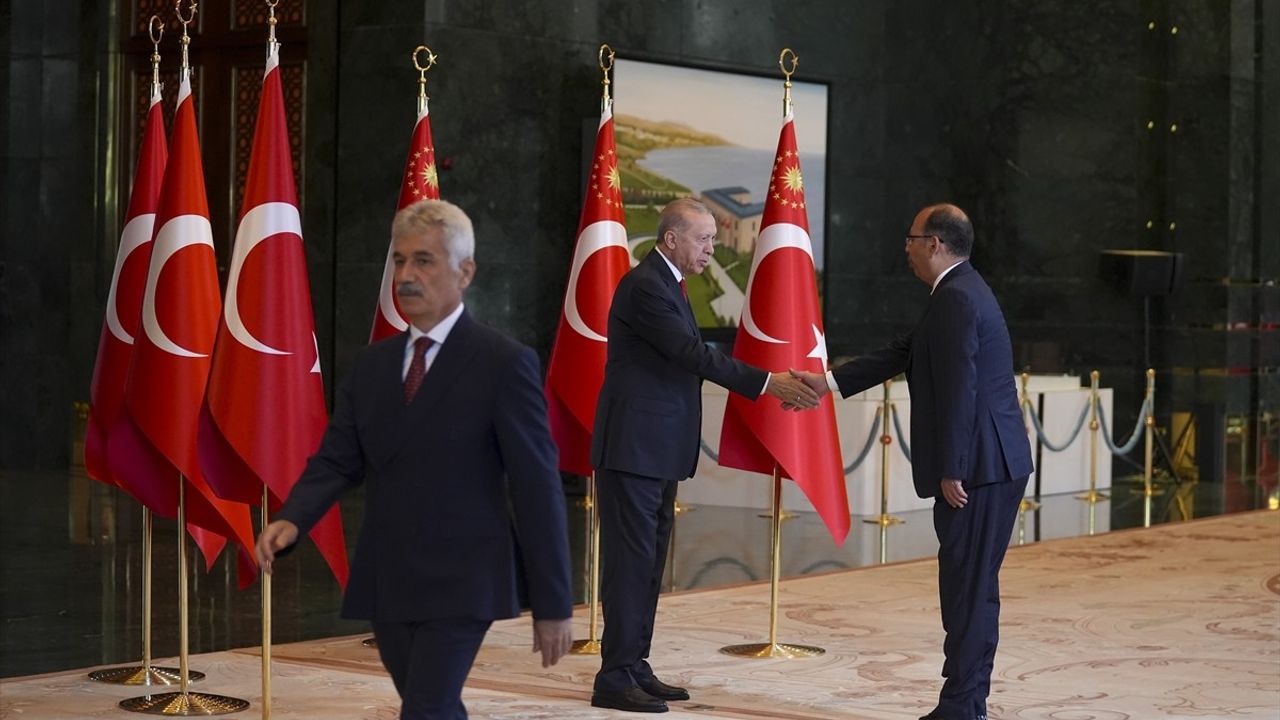 Cumhurbaşkanı Erdoğan, 30 Ağustos Zafer Bayramı'nı Kabul Etti