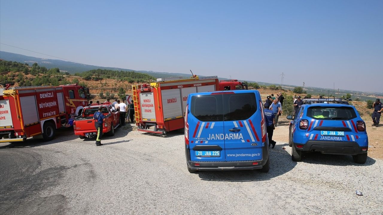 Denizli'de Uçuruma Yuvarlanan Araçta 4 Kişi Hayatını Kaybetti