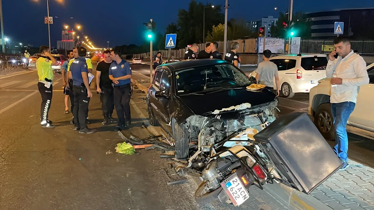 Diyarbakır'da Trafik Kazası: 5 Yaralı