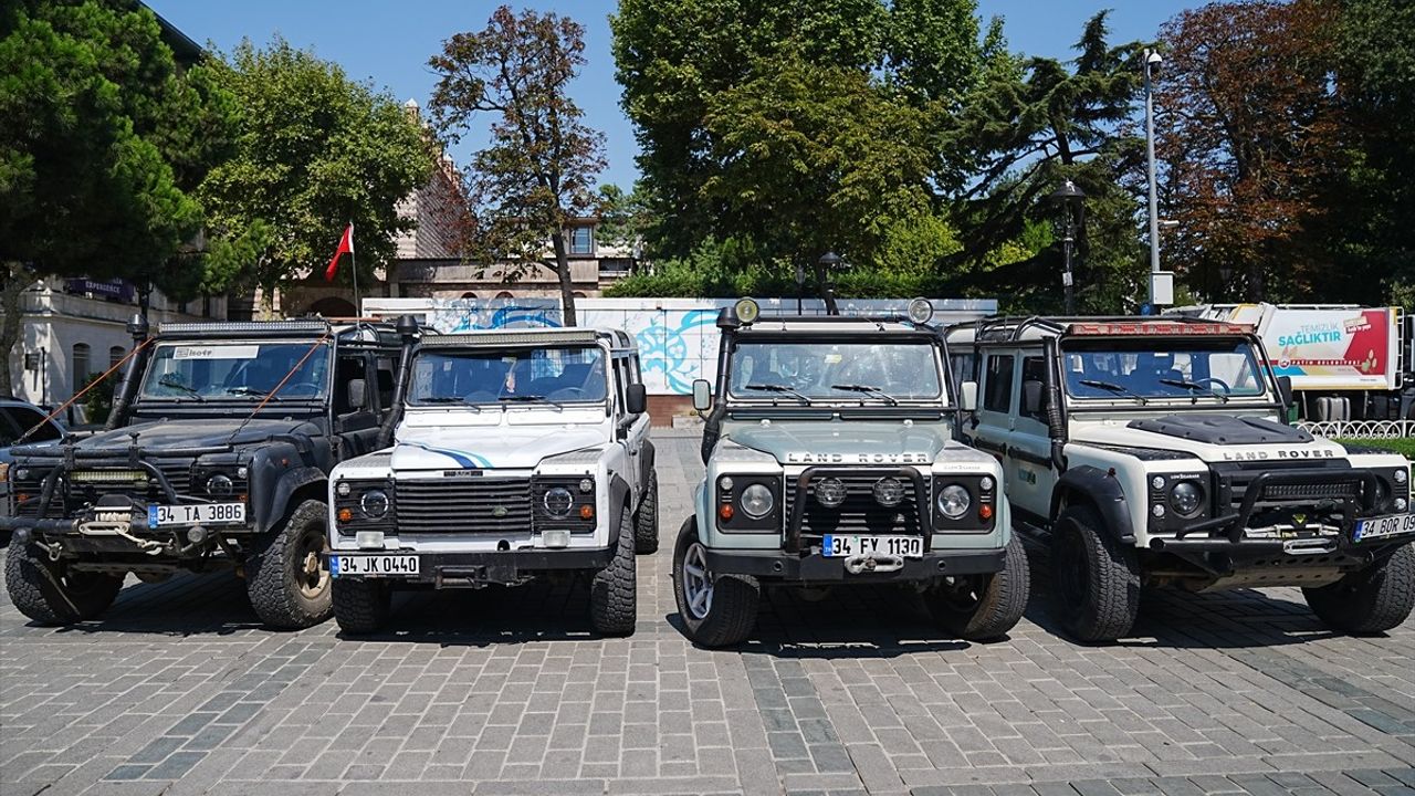 Doğu-Batı Dostluk ve İpek Yolu Rallisi İstanbul'da Başladı