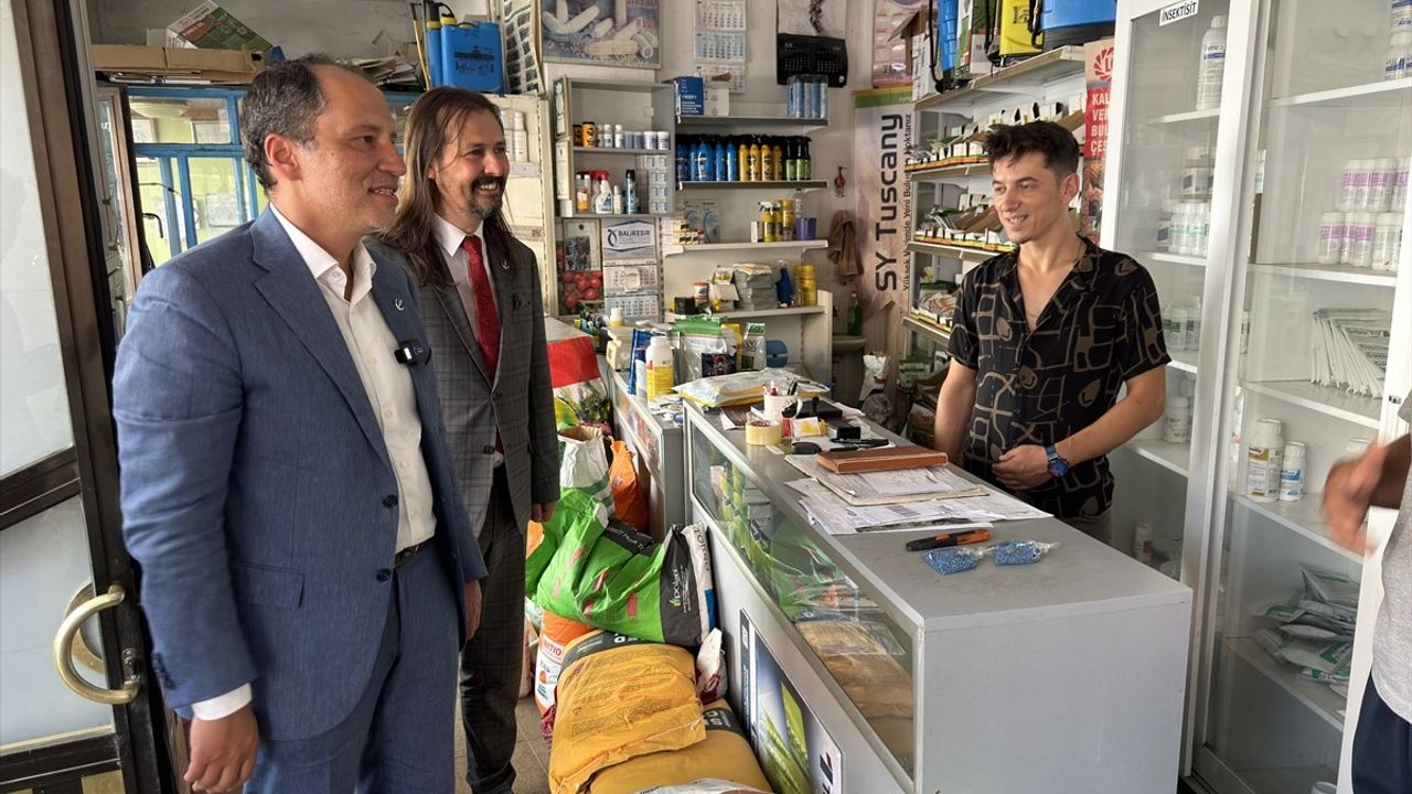 Fatih Erbakan Balıkesir'de Ekonomi Vurgusu Yaptı