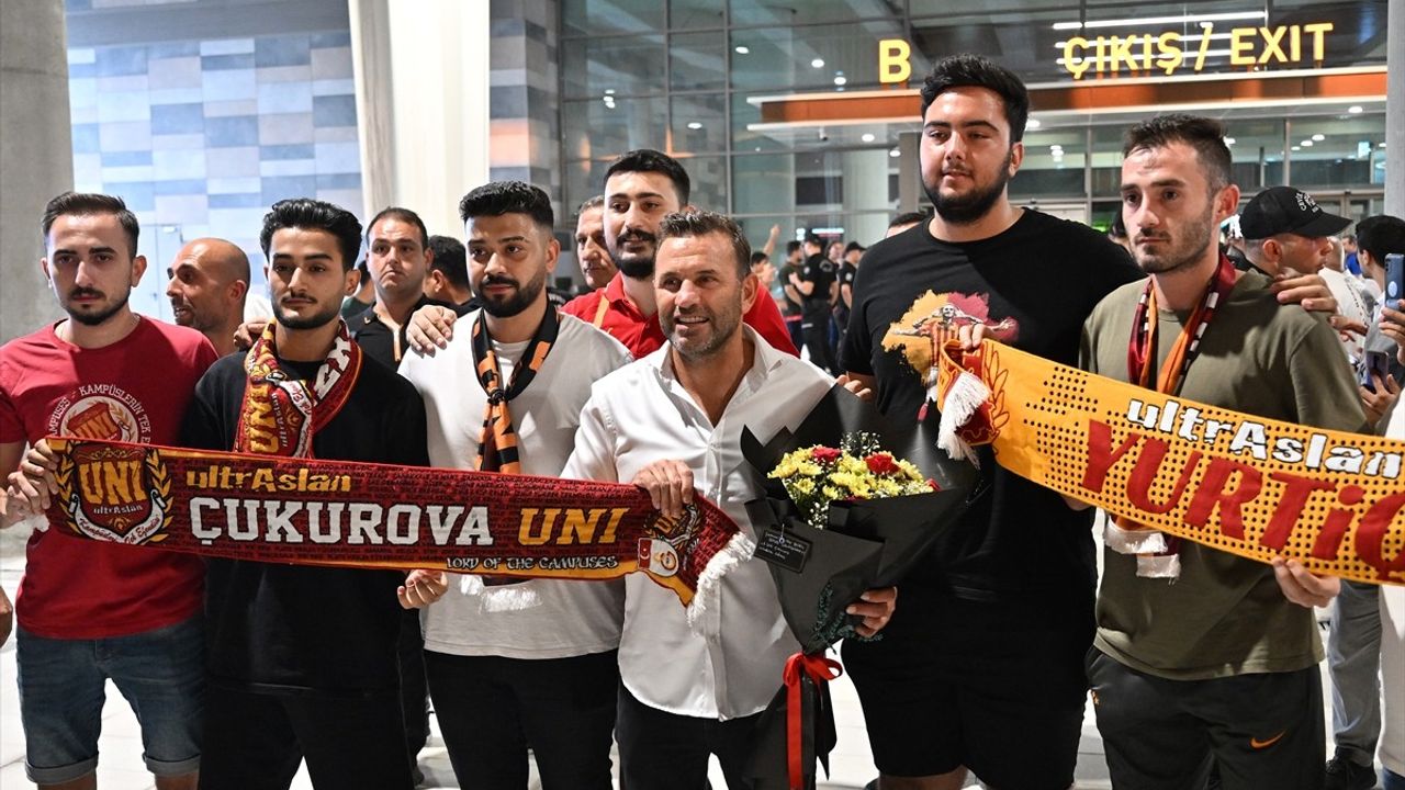 Galatasaray, Adana'da Maç İçin Hazırlanıyor