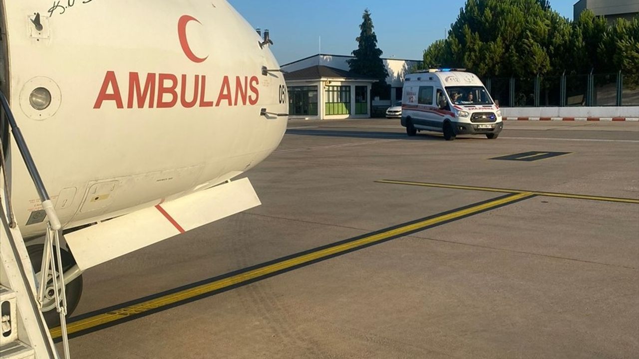 Hava Kuvvetleri'nin Ambulans Uçağı Acil Organ Nakli İçin Havalandı