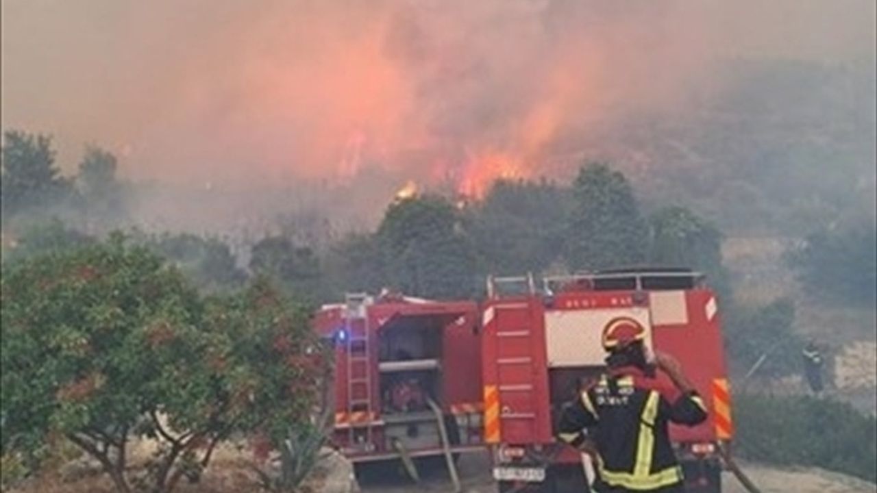 Hırvatistan'daki Orman Yangınlarına Müdahale Devam Ediyor