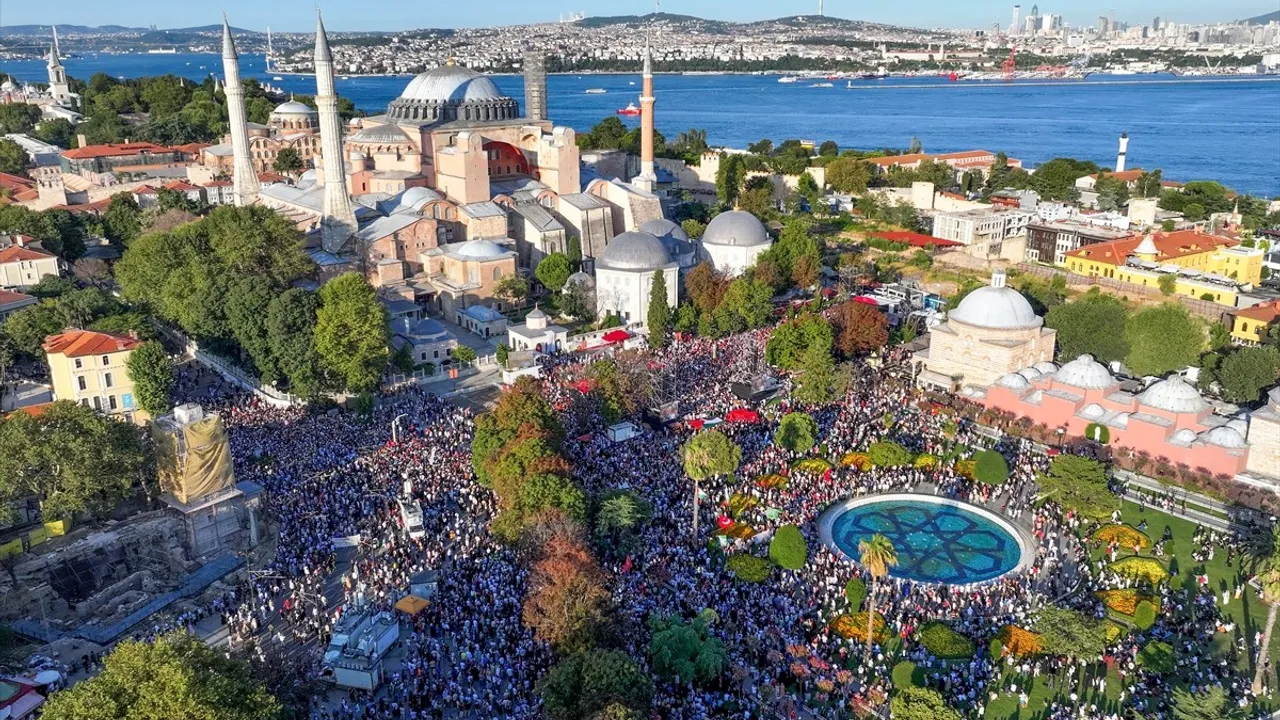 İstanbul'da Filistin İçin Büyük Birliktelik