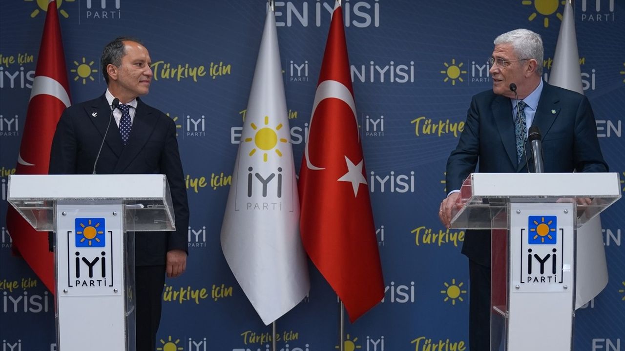 İYİ Parti ve Yeniden Refah Partisi Liderlerinden Önemli Temas