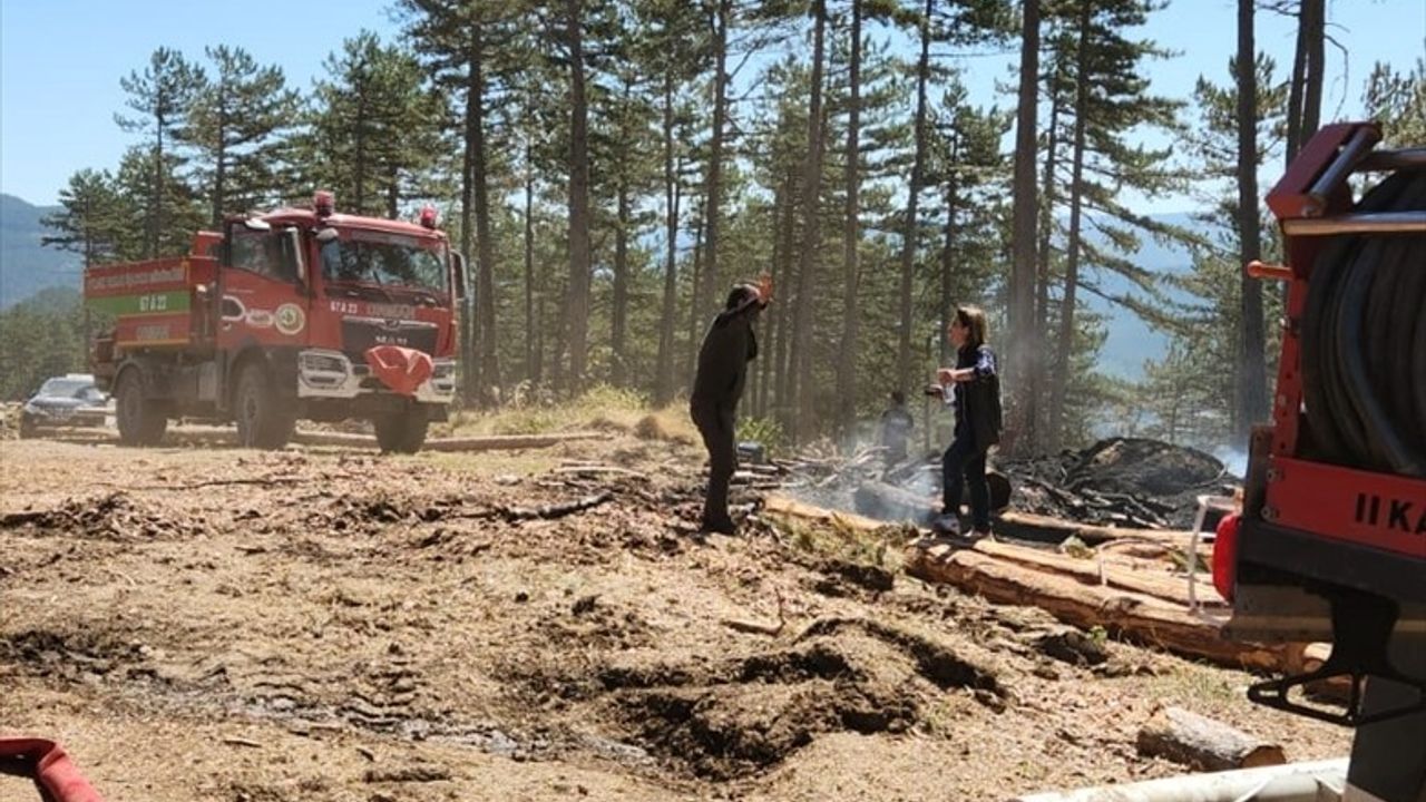 Karabük'te Orman Yangınına 20 Saatlik Müdahale