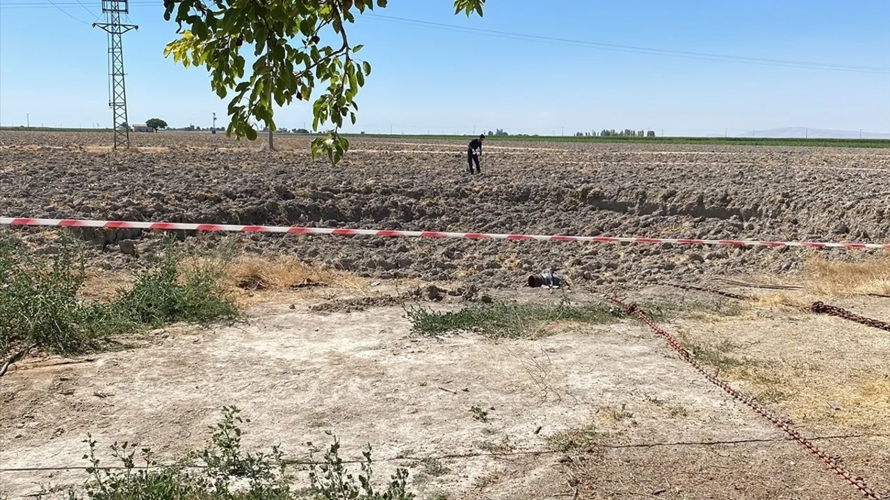 Karapınar'da Yeni Bir Obruk Meydana Geldi