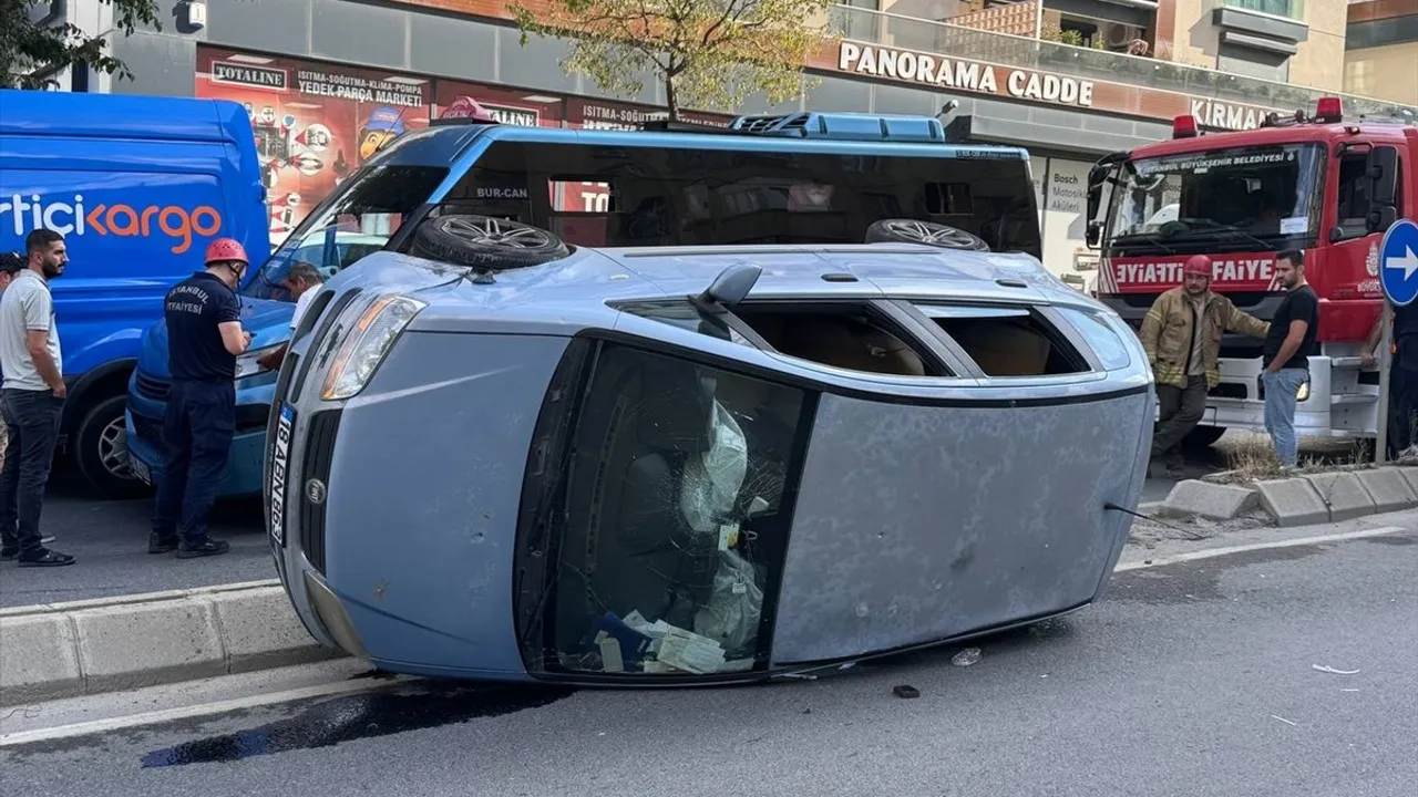 Kartal'da Trafik Kazası: Bir Yaralı