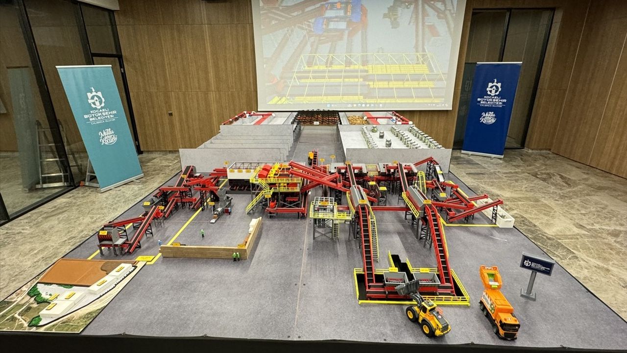 Kocaeli'de Türkiye'nin İlk Biyokurutma Teknolojili Entegre Atık Bertaraf Tesisi Kuruluyor