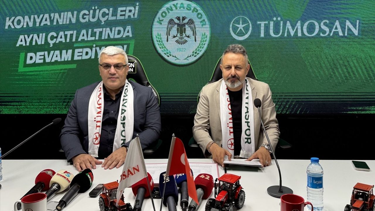 Konyaspor, TÜMOSAN ile Yeni Sponsorluk Anlaşması İmzaladı