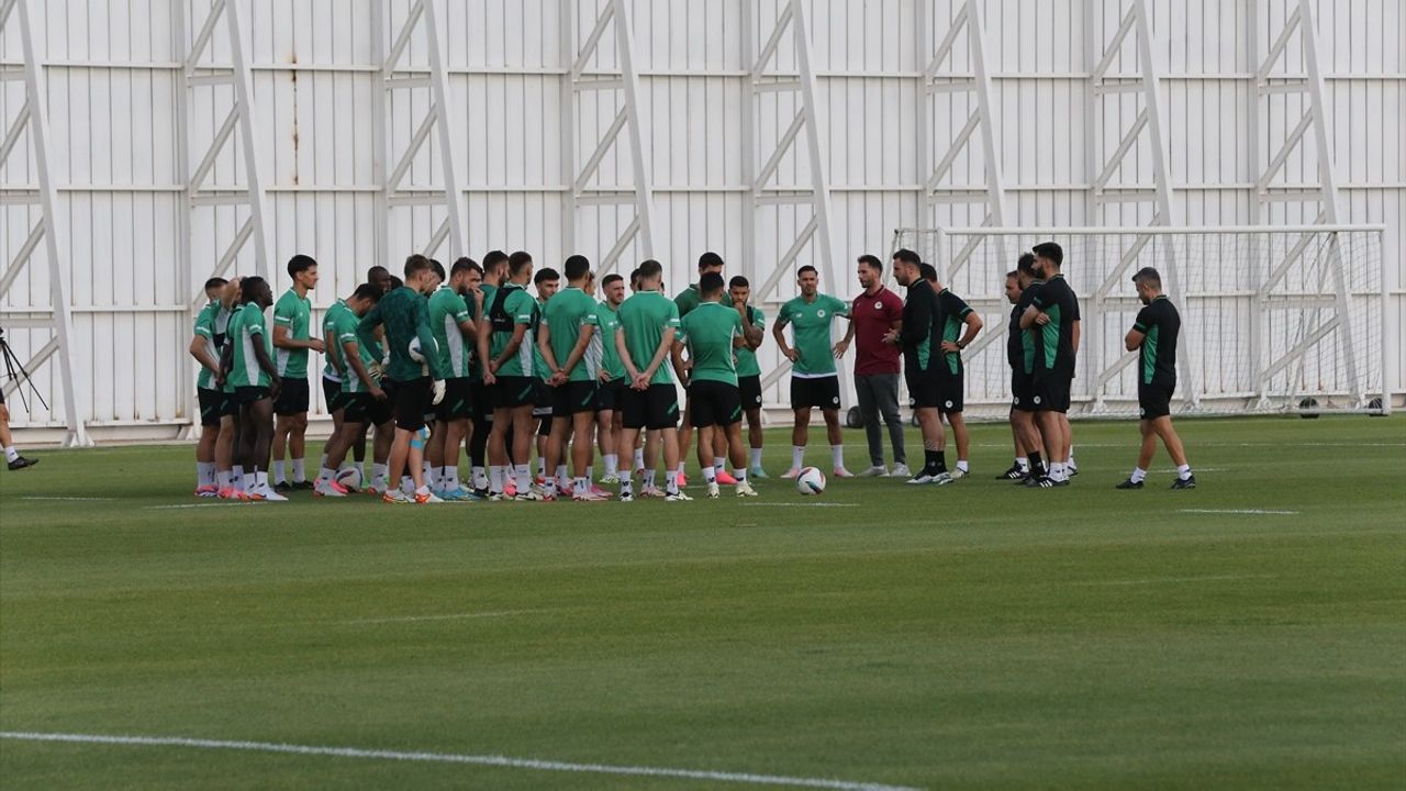 Konyaspor'un Bodrum FK Maçı Hazırlıkları Devam Ediyor