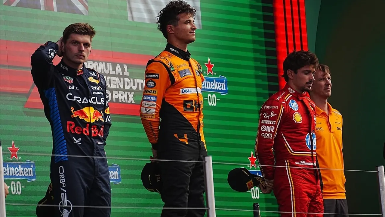 Lando Norris Hollanda Grand Prix'sini Kazandı