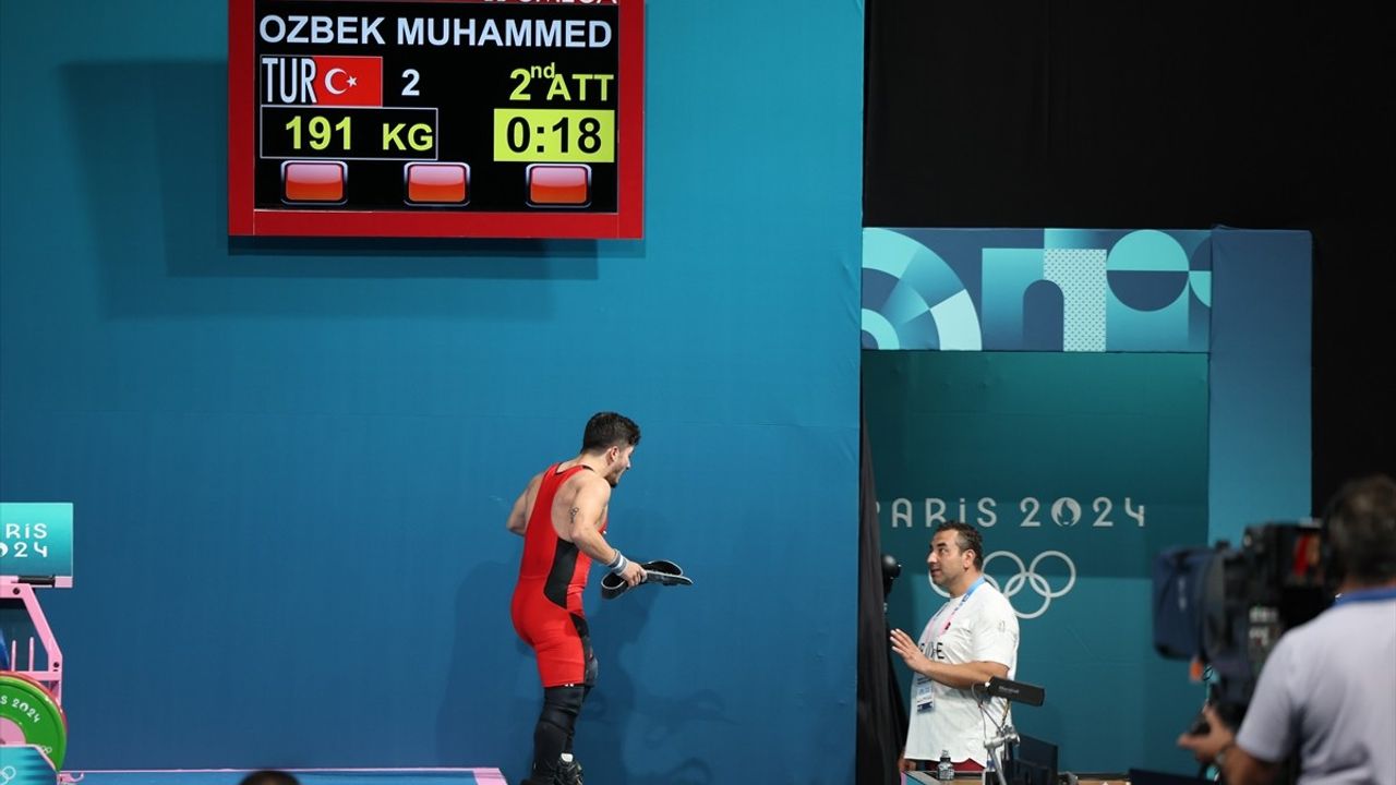 Paris 2024 Olimpiyatları'nda Muhammed Furkan Özbek 4. Oldu