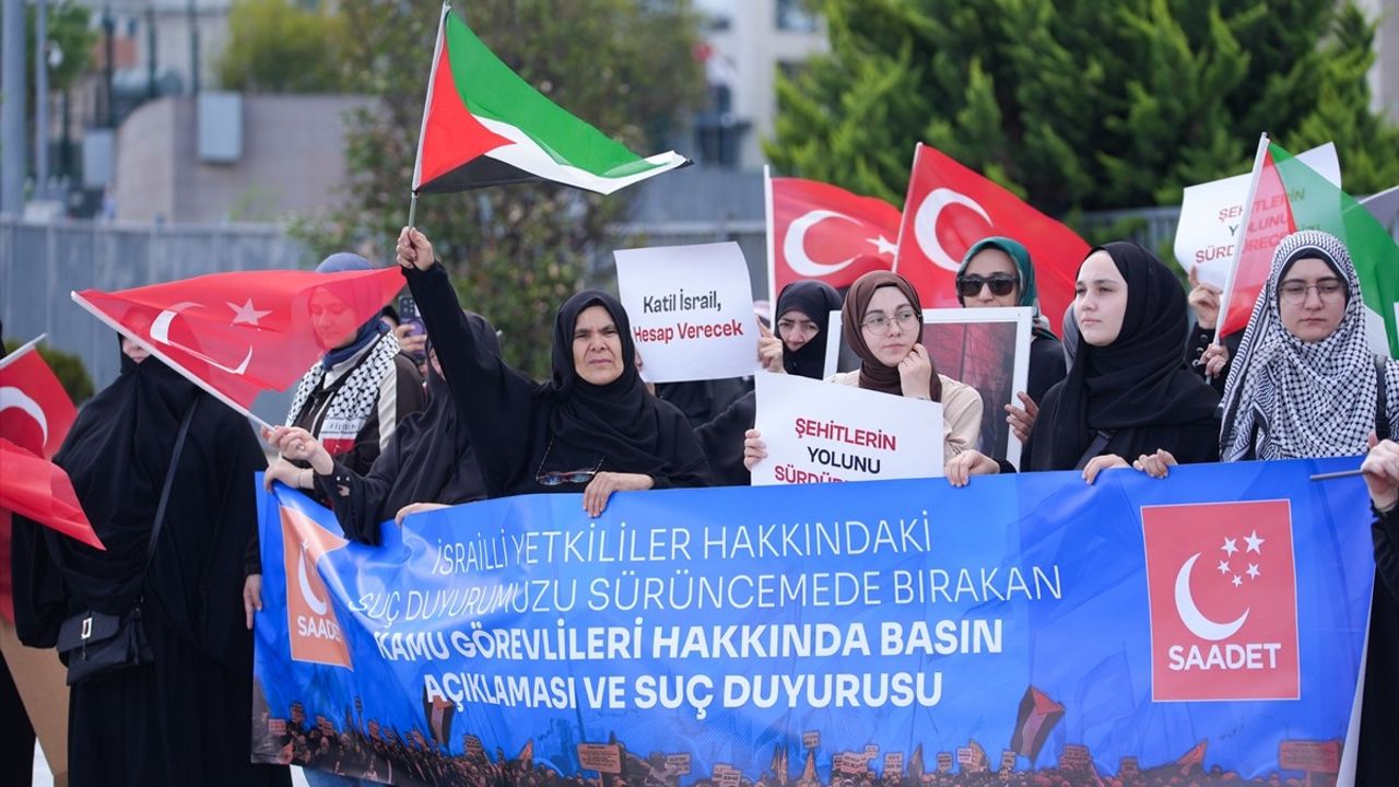 Saadet Partisi'nden İsrail'e Suç Duyurusu ve Eylem