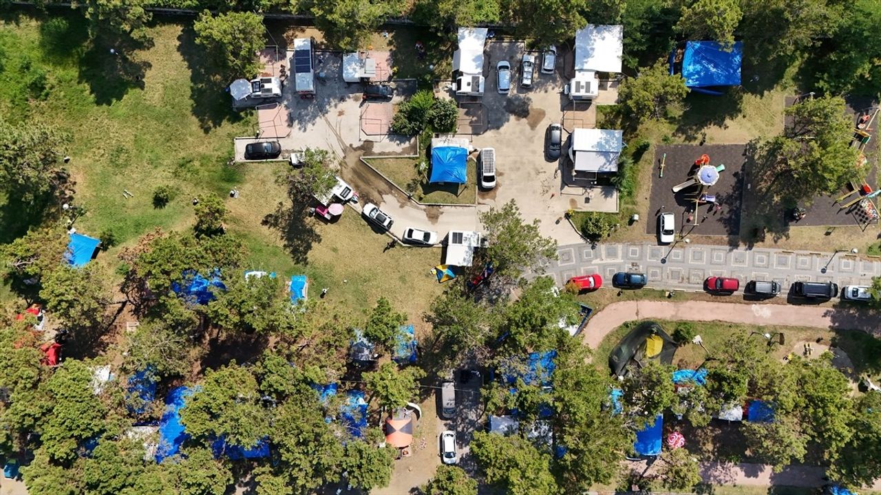 Samsun'daki Karavan Parklar Uluslararası Turistleri Ağırlıyor