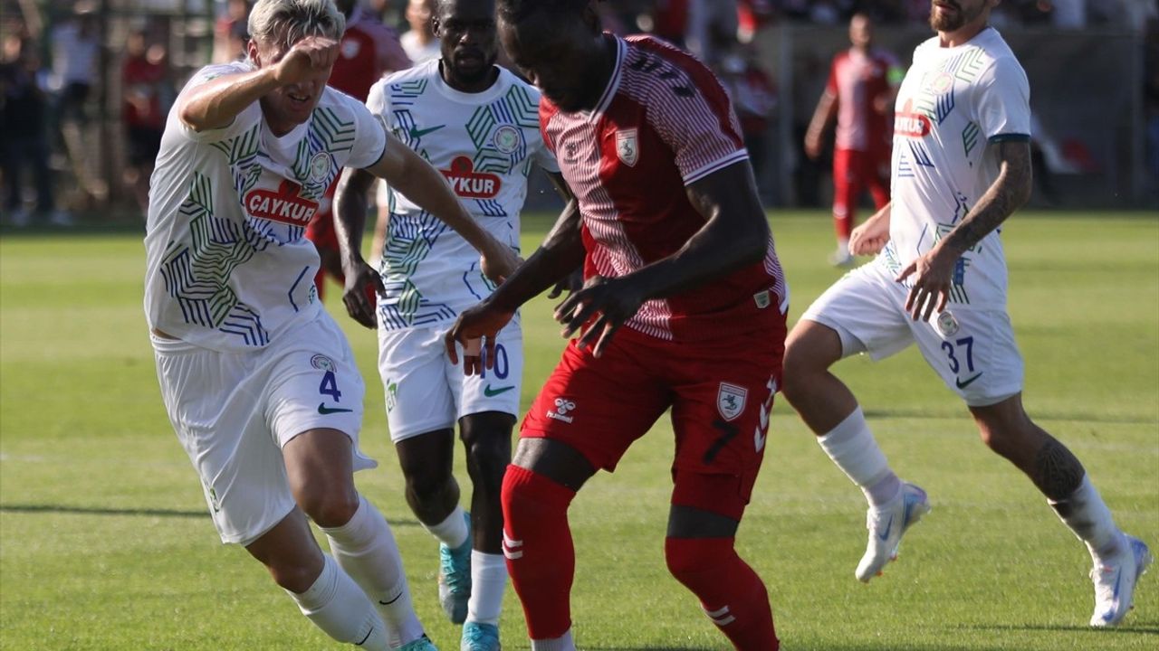 Samsunspor Hazırlık Maçında Çaykur Rizespor'a Yenildi