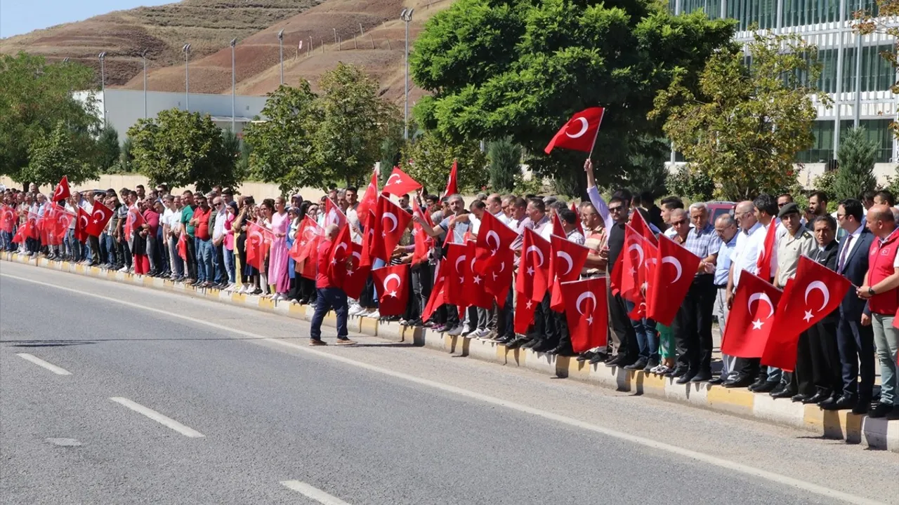 Şehit Polis Memuru Ahmet Şahan, Çankırı'dan Uğurlandı