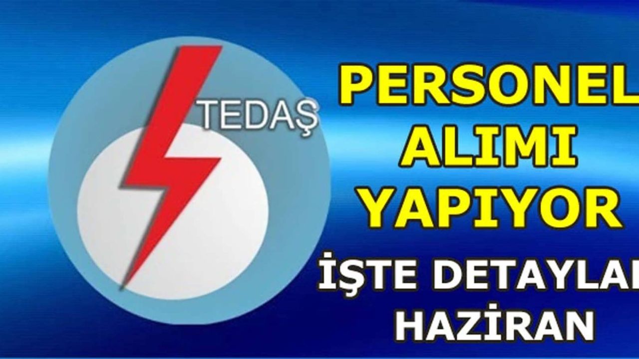 TEDAŞ KPSS'siz memur alımı için gerekli belgeler ve başvuru detayları açıklandı