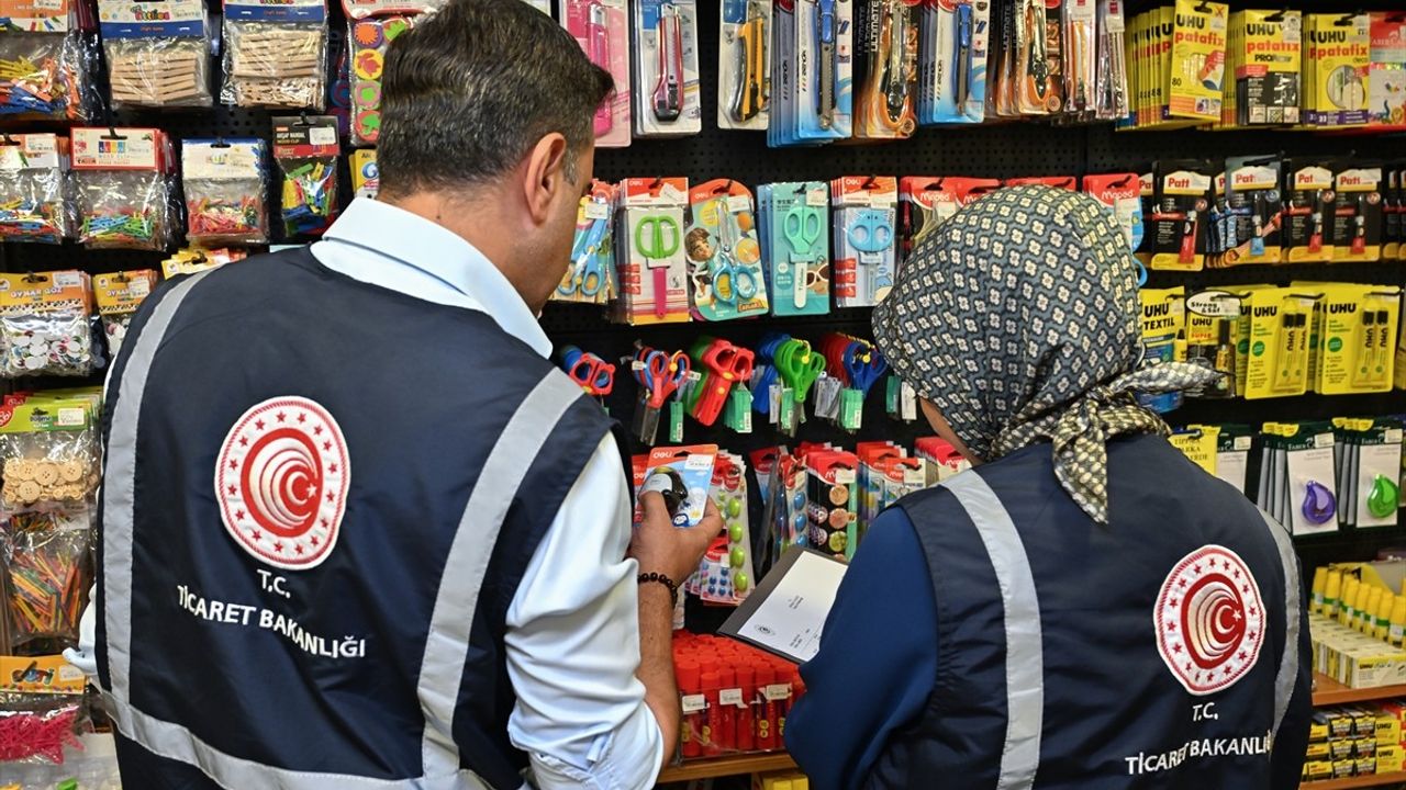 Ticaret Bakanlığı'ndan Okul Ürünlerine Denetim