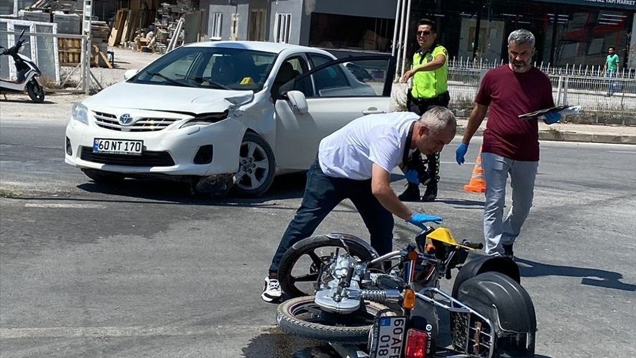 Tokat'ta Motosiklet Kazası: Bir Kişi Hayatını Kaybetti