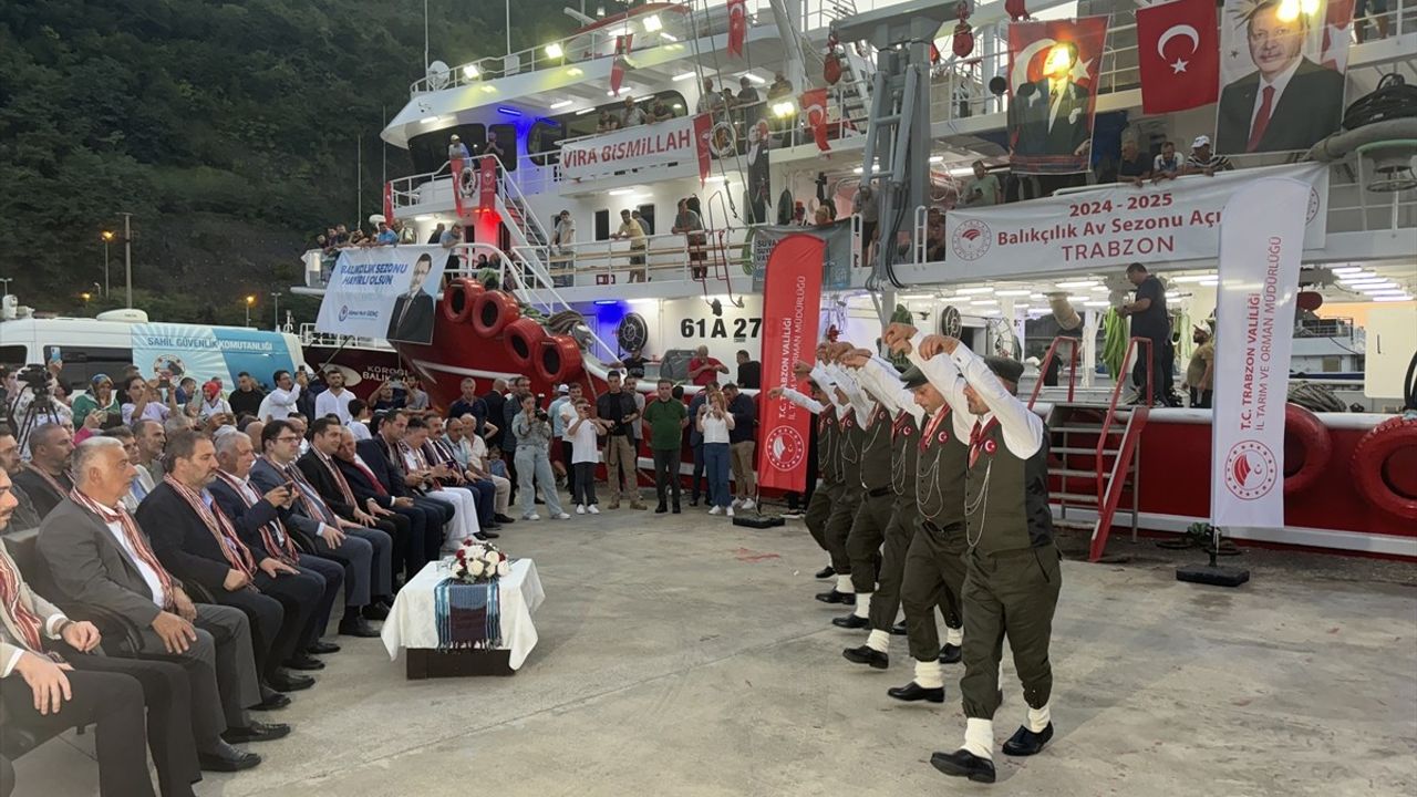 Trabzon'da Balık Avı Sezonu Açılışı Töreni