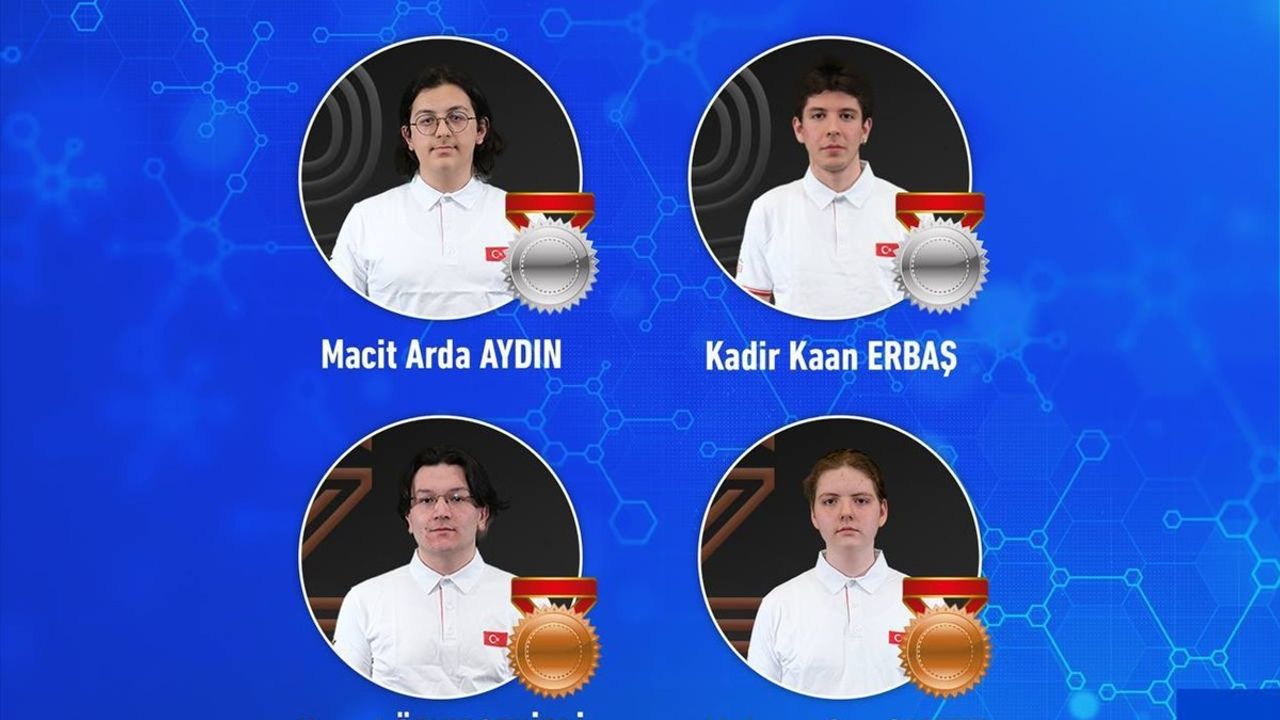 Türk Öğrenciler Uluslararası Olimpiyatlardan Madalya İle Döndü