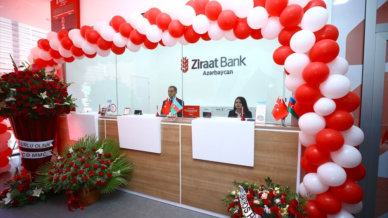 Ziraat Bank Azerbaycan, 9. Şubesini Sederek Ticaret Merkezi'nde Açtı