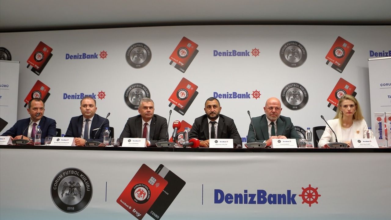 Ahlatcı Çorum FK ve DenizBank'dan Taraftar Kart İşbirliği