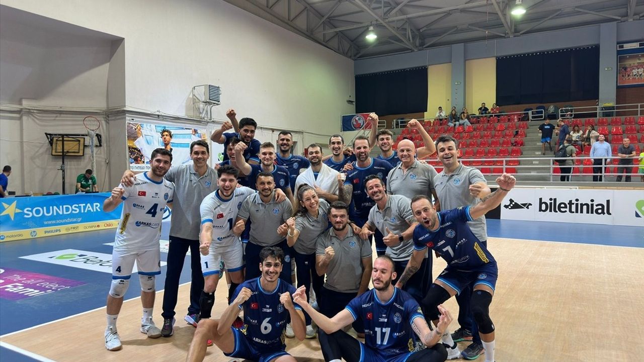 Arkas Spor, Voleybol Erkekler Balkan Kupası'nı Kazandı