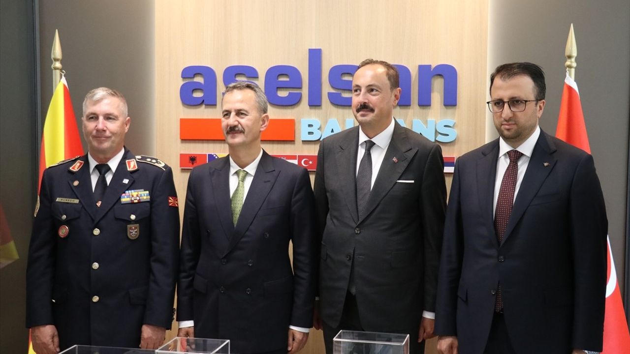 ASELSAN Balkanlar Ofisi Üsküp’te Açıldı