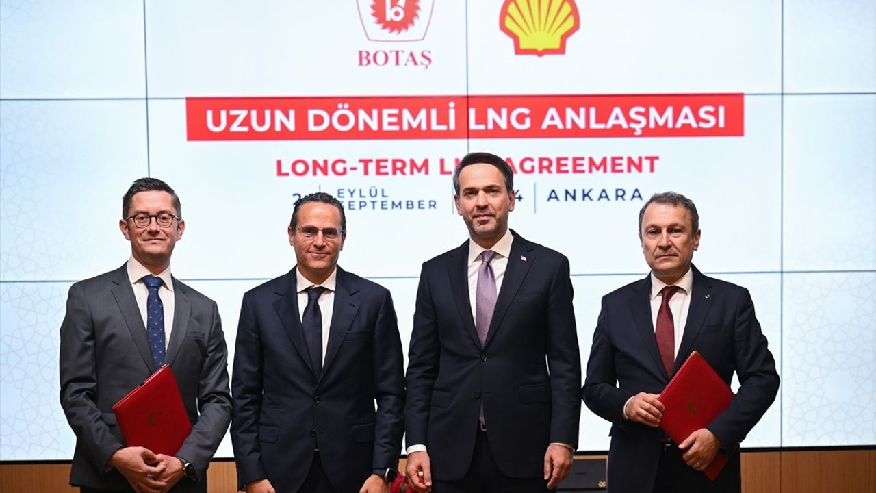 BOTAŞ ve Shell Arasında Uzun Süreli LNG Anlaşması İmzalandı