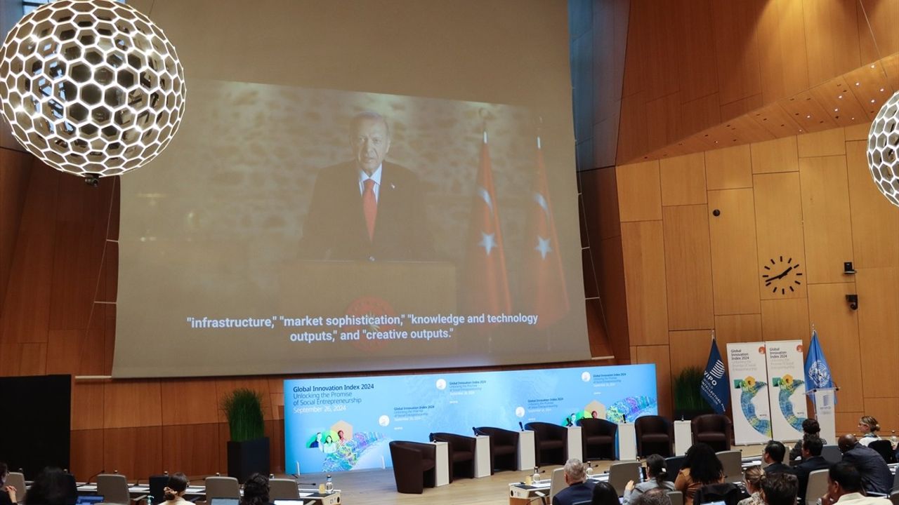 Cumhurbaşkanı Erdoğan'dan Küresel İnovasyon Göstergeleri 2024 Tanıtımı